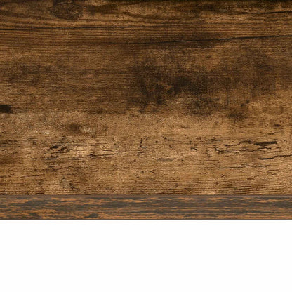 Scrivania a parete Rovere fumé 60 x 45 x 30 cm