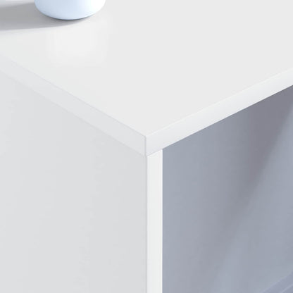Scrivania a parete Bianco 80 x 45 x 30 cm Legno multistrato | homemem39