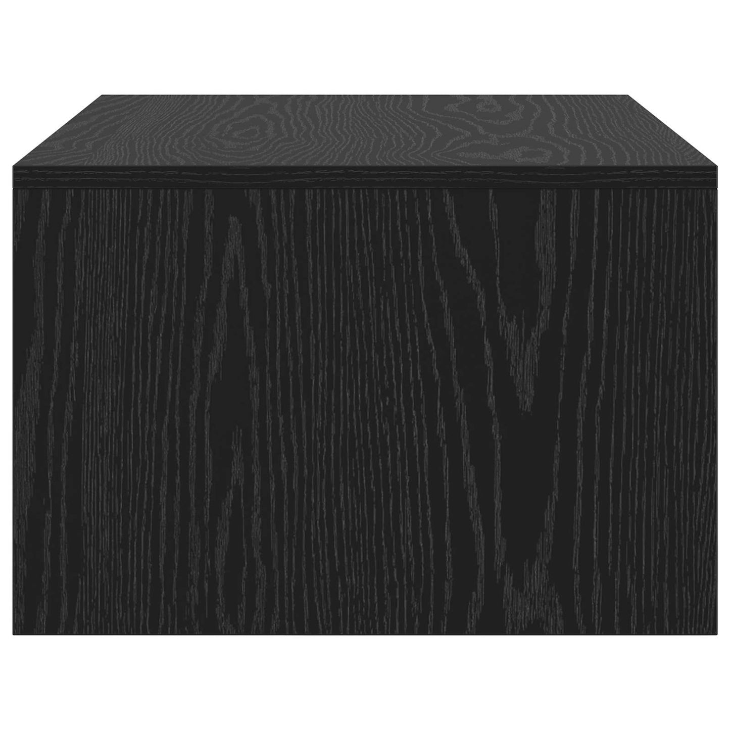 Scrivania a parete Rovere Nero 80 x 45 x 30 cm | homemem39
