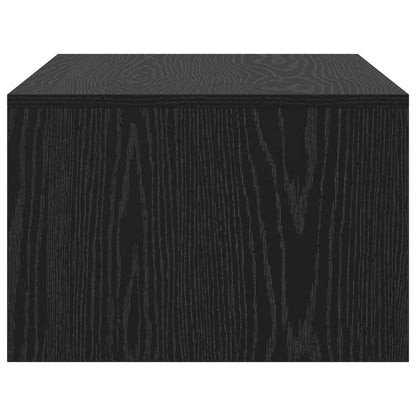 Scrivania a parete Rovere Nero 80 x 45 x 30 cm | homemem39