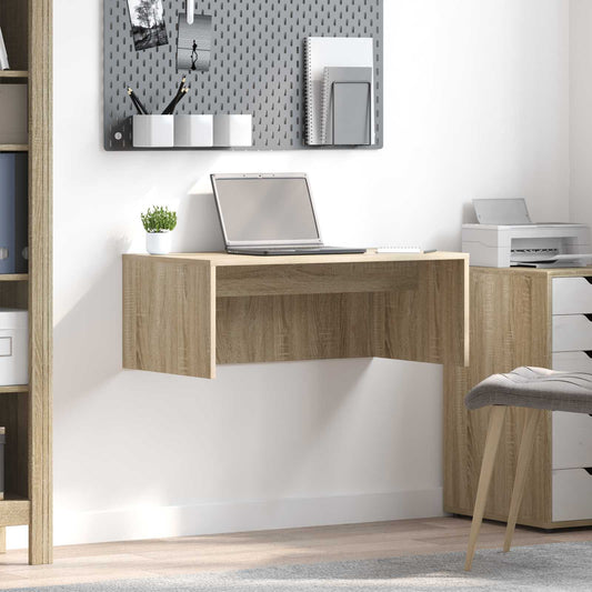 Scrivania a parete Rovere Sonoma 80 x 45 x 30 cm | homemem39