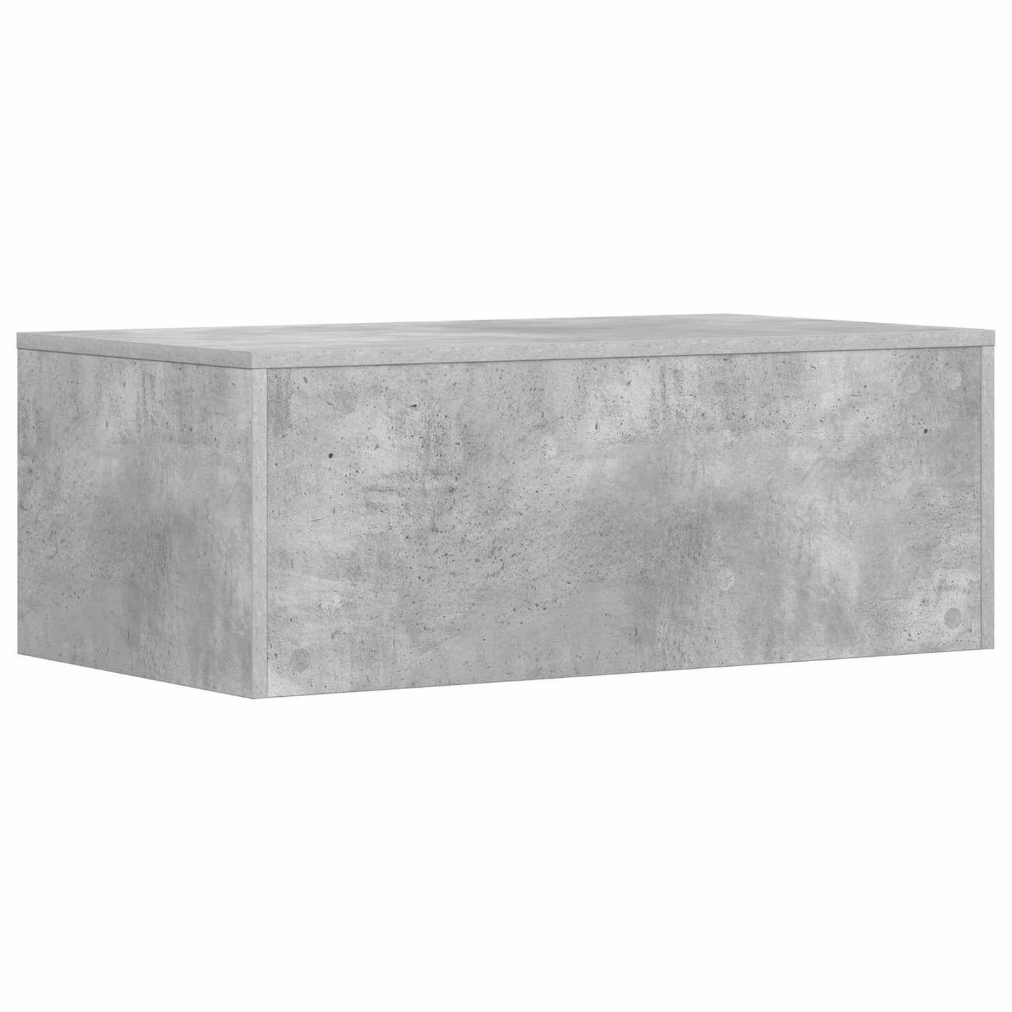 Scrivania a parete Grigio cemento 80 x 45 x 30 cm | homemem39