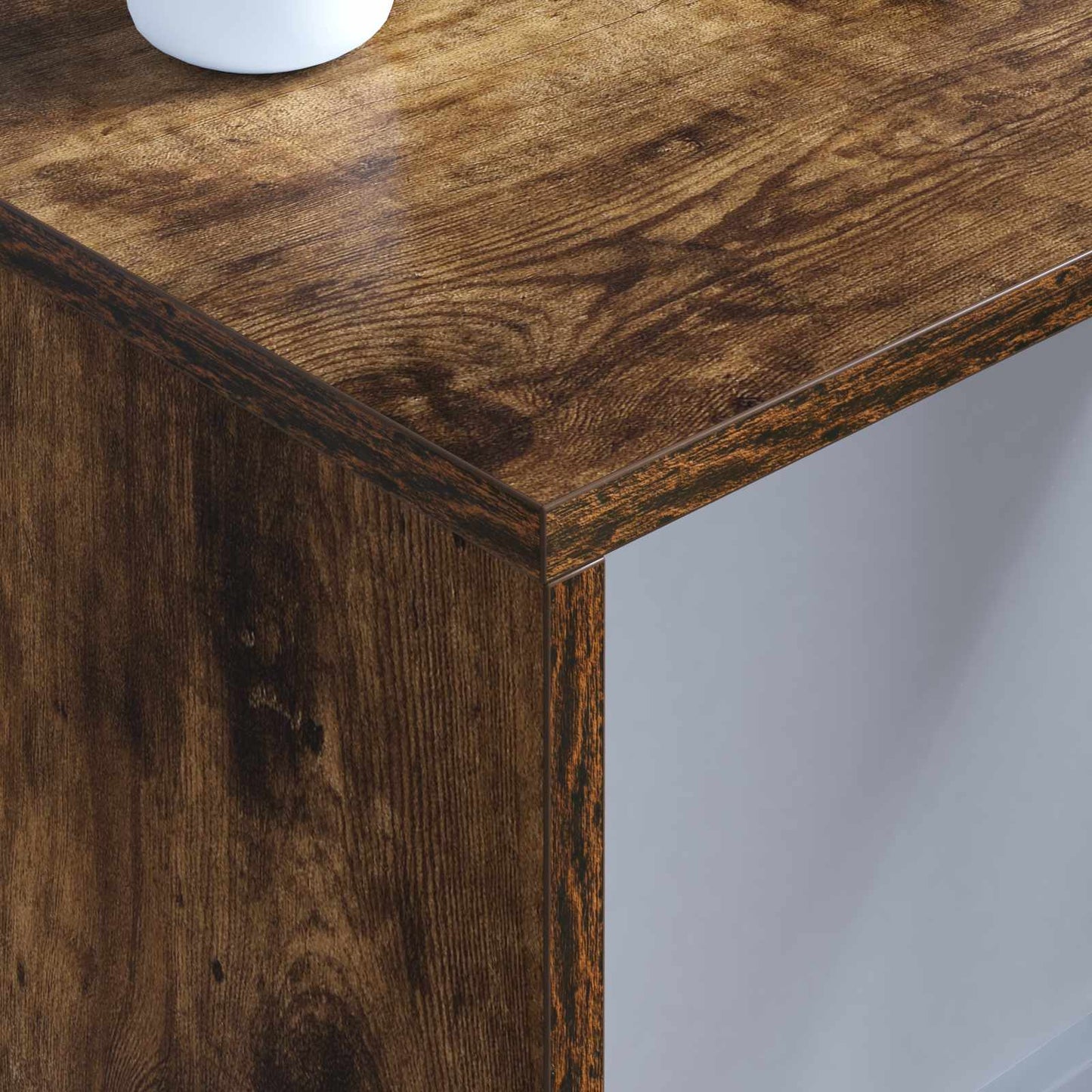 Scrivania a parete Rovere fumé 80 x 45 x 30 cm | homemem39
