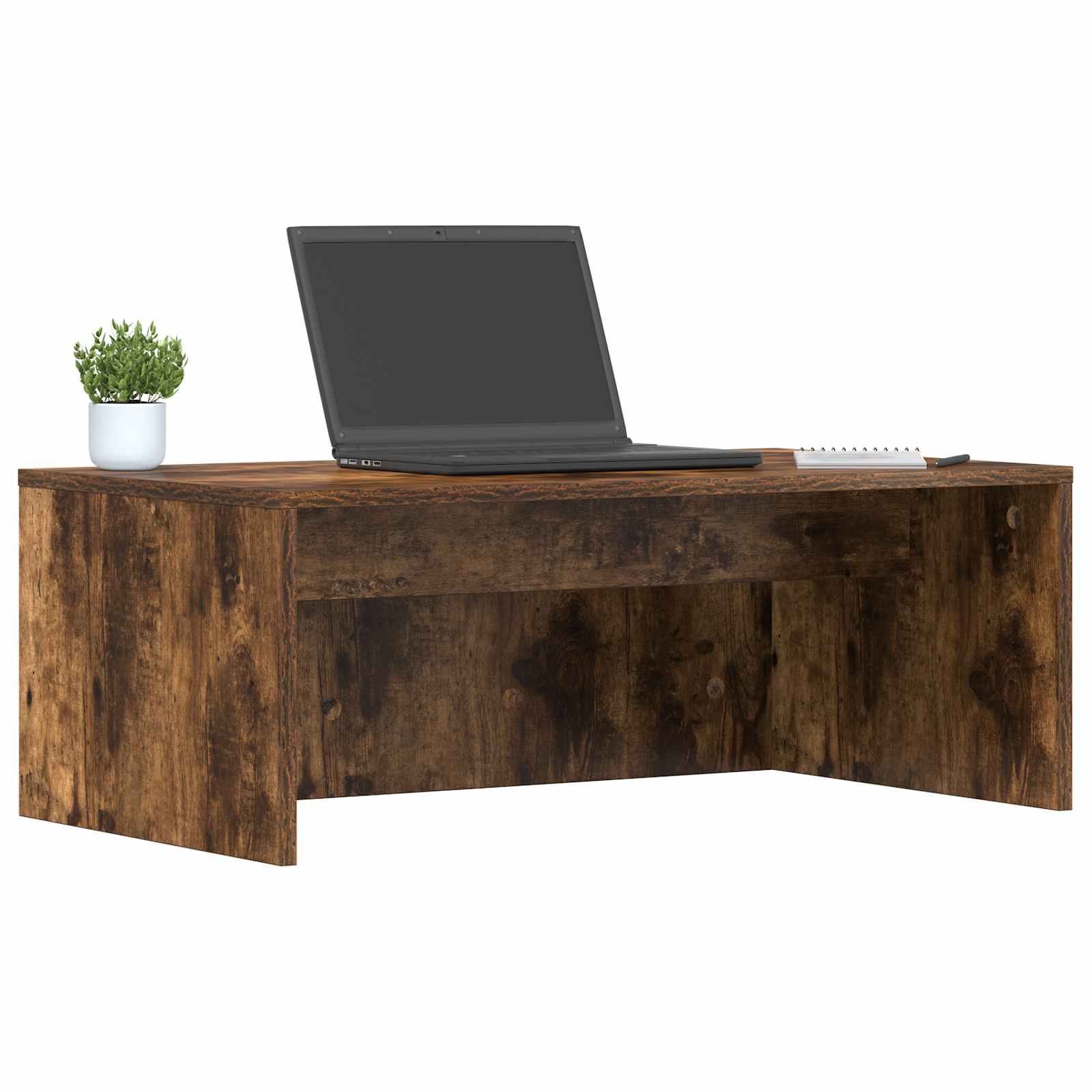 Scrivania a parete Rovere fumé 80 x 45 x 30 cm | homemem39