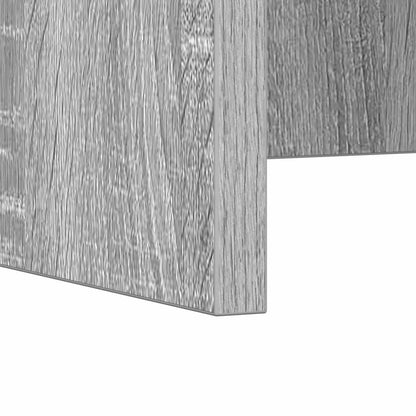 Scrivania a parete Grigio Sonoma 80 x 45 x 30 cm | homemem39