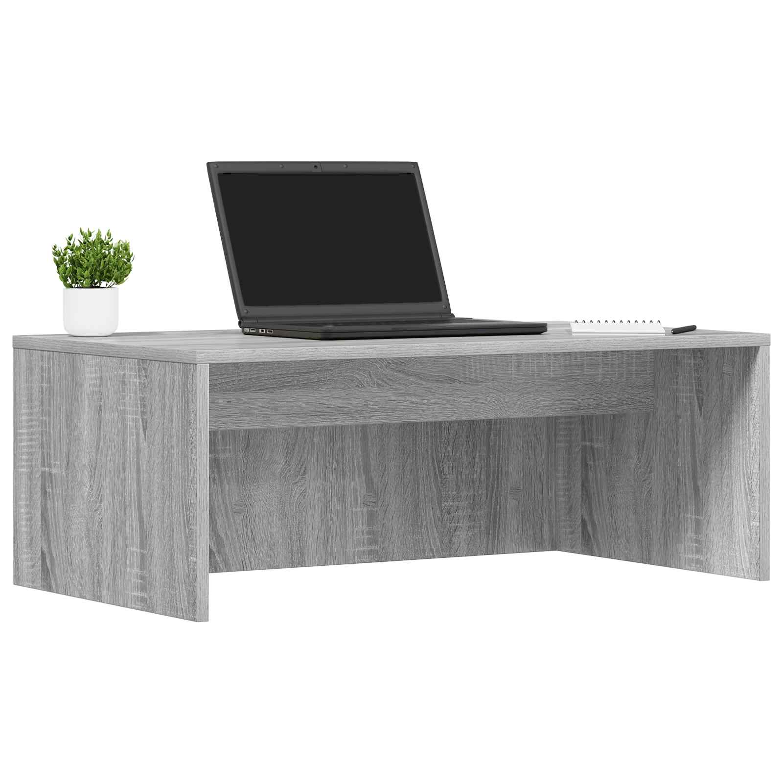 Scrivania a parete Grigio Sonoma 80 x 45 x 30 cm | homemem39