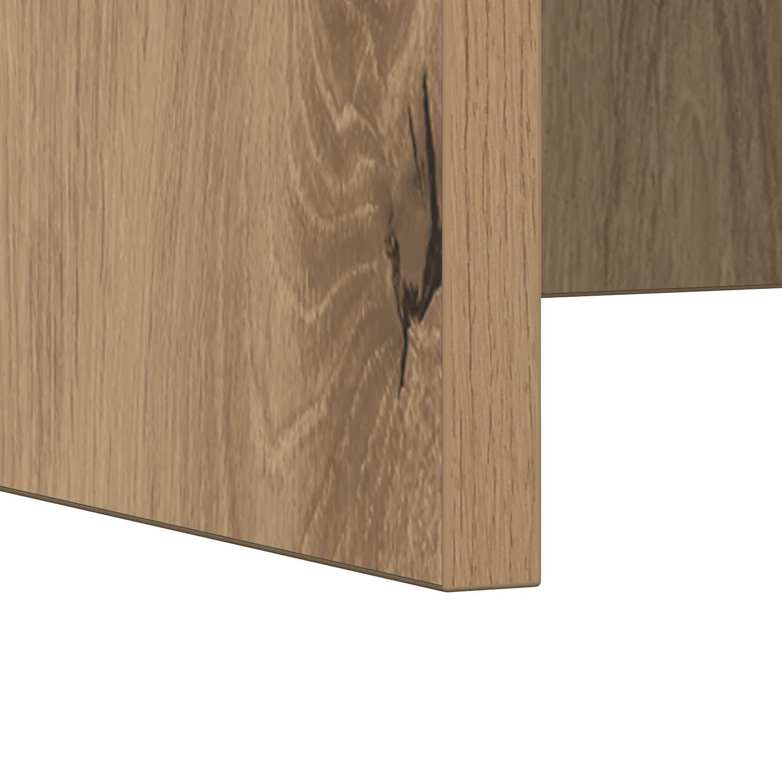 Scrivania a parete Rovere artigianale 80 x 45 x 30 cm | homemem39