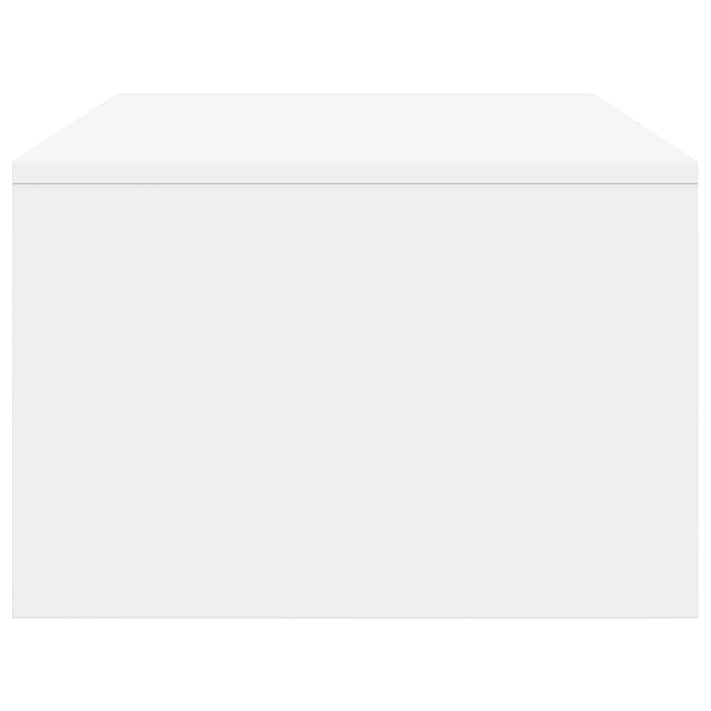 Scrivania a parete Bianco 100 x 45 x 30 cm Legno multistrato | homemem39