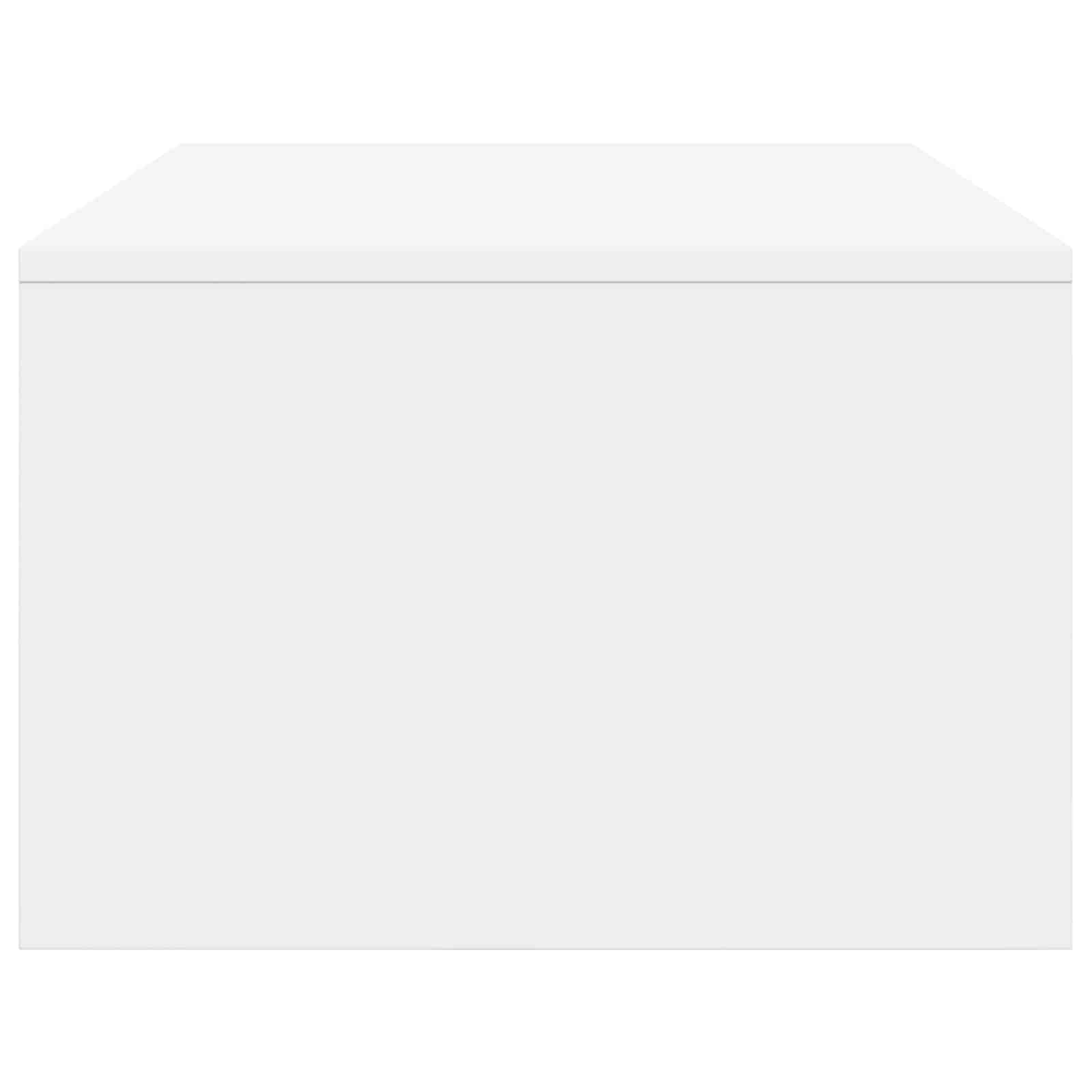 Scrivania a parete Bianco 100 x 45 x 30 cm Legno multistrato | homemem39