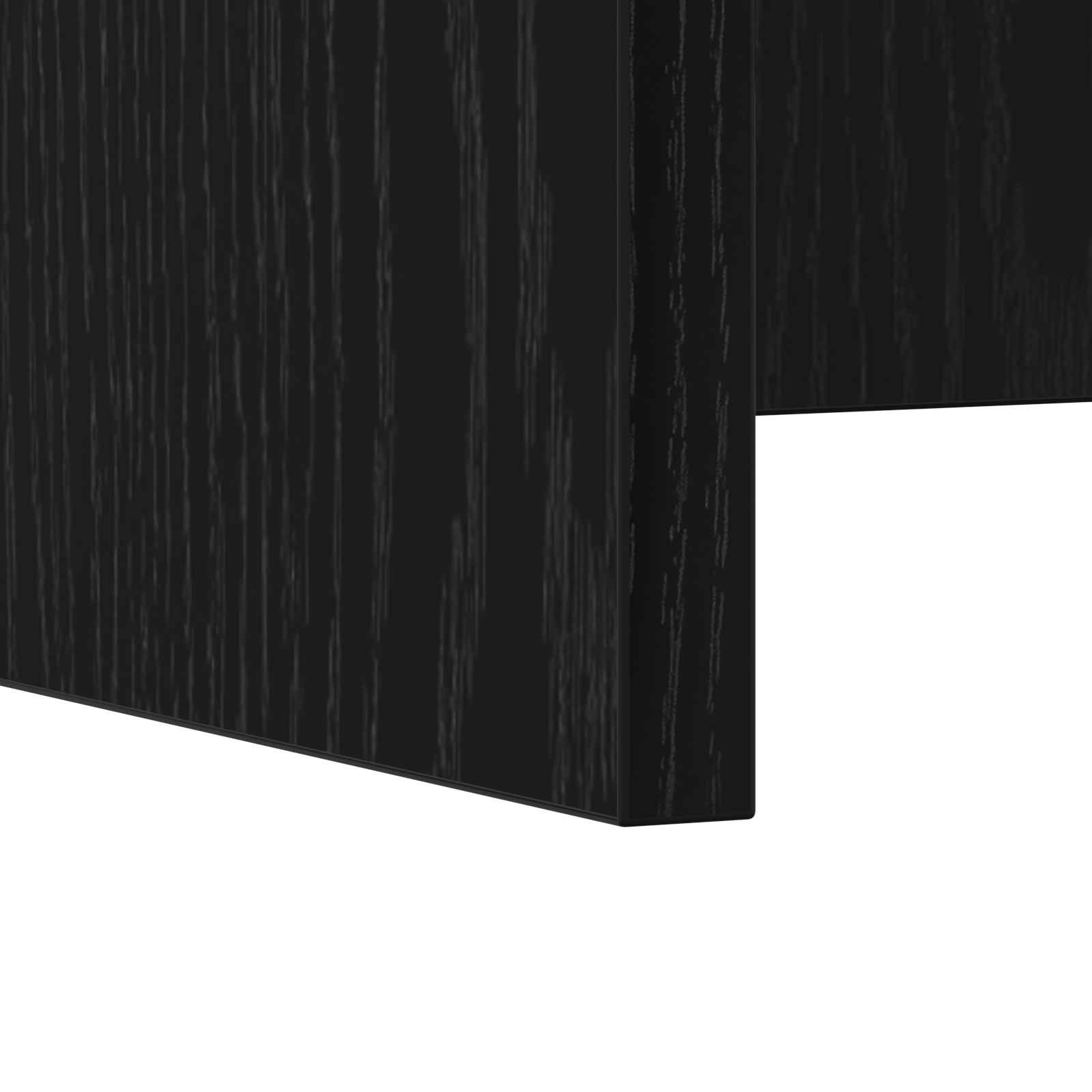 Scrivania a parete Rovere Nero 100 x 45 x 30 cm | homemem39
