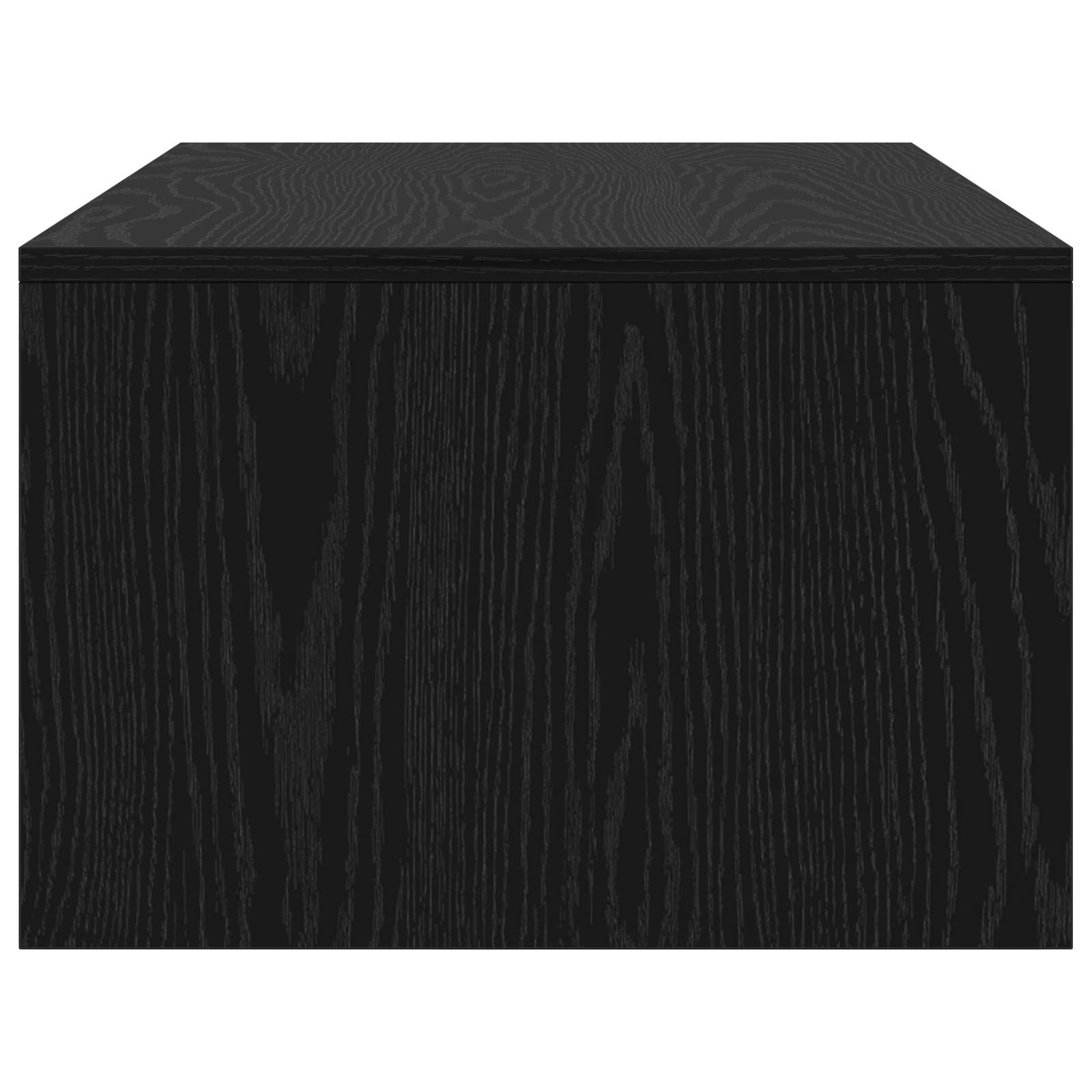 Scrivania a parete Rovere Nero 100 x 45 x 30 cm | homemem39