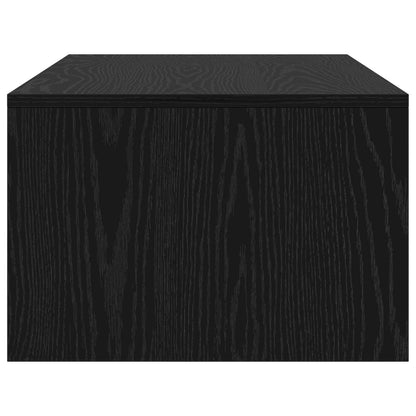 Scrivania a parete Rovere Nero 100 x 45 x 30 cm | homemem39