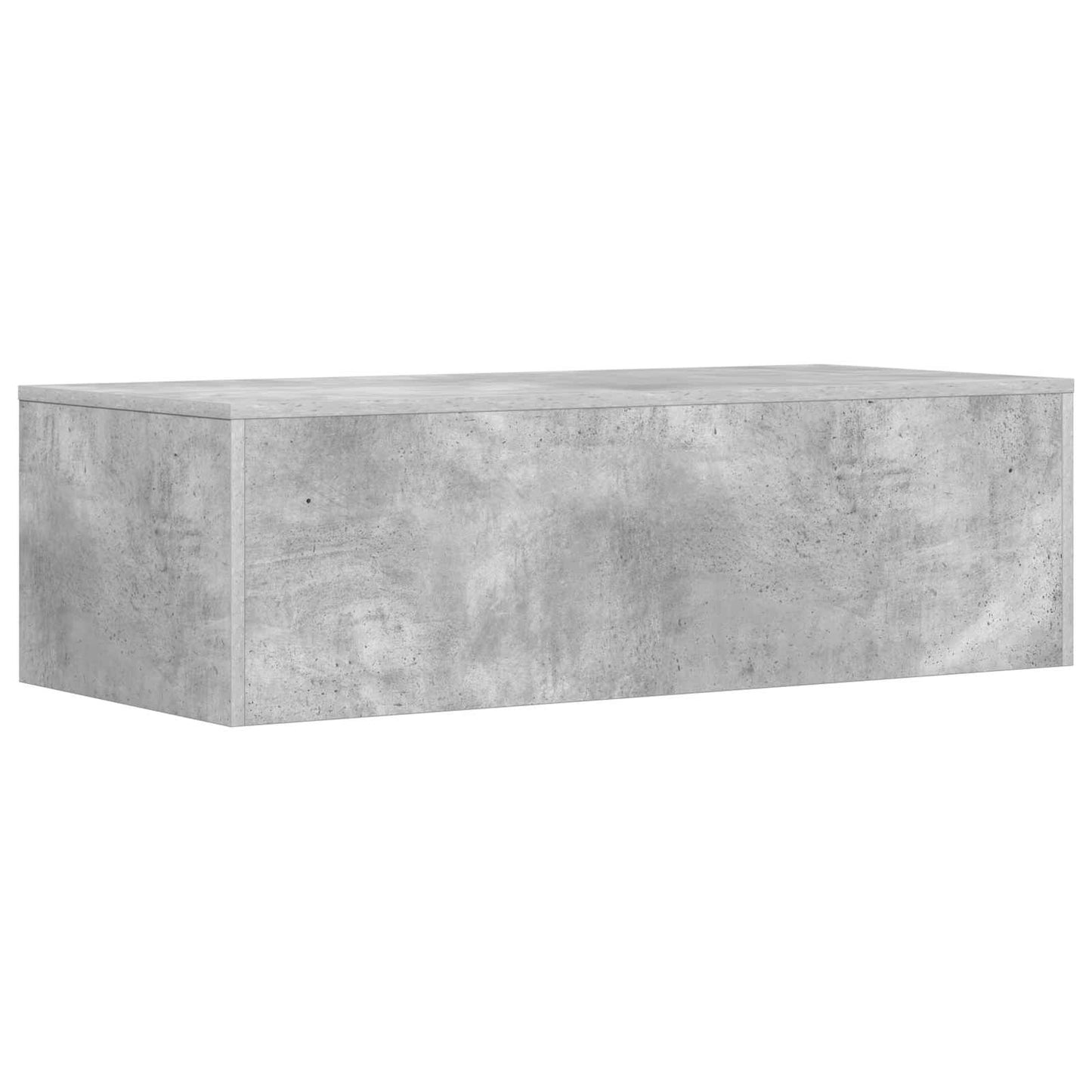 Scrivania a parete Grigio cemento 100 x 45 x 30 cm | homemem39