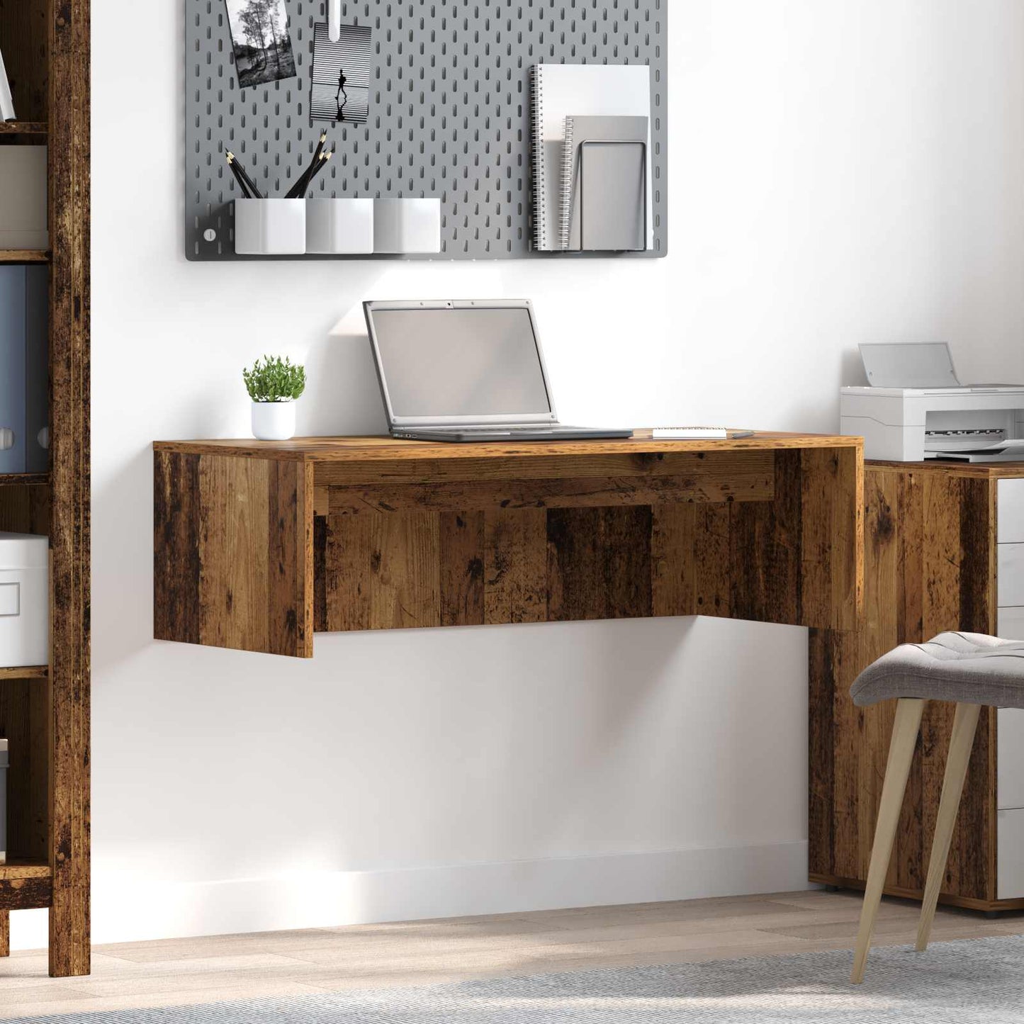 Scrivania a parete Legno vecchio 100 x 45 x 30 cm | homemem39