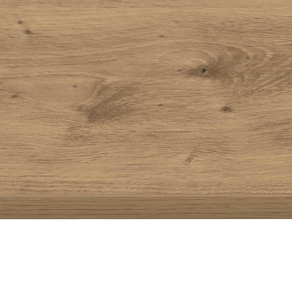 Scrivania a parete Rovere artigianale 100 x 45 x 30 cm