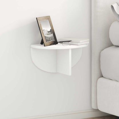 Scaffale da parete 2 pcs Bianco 38 x 19 x 19 cm