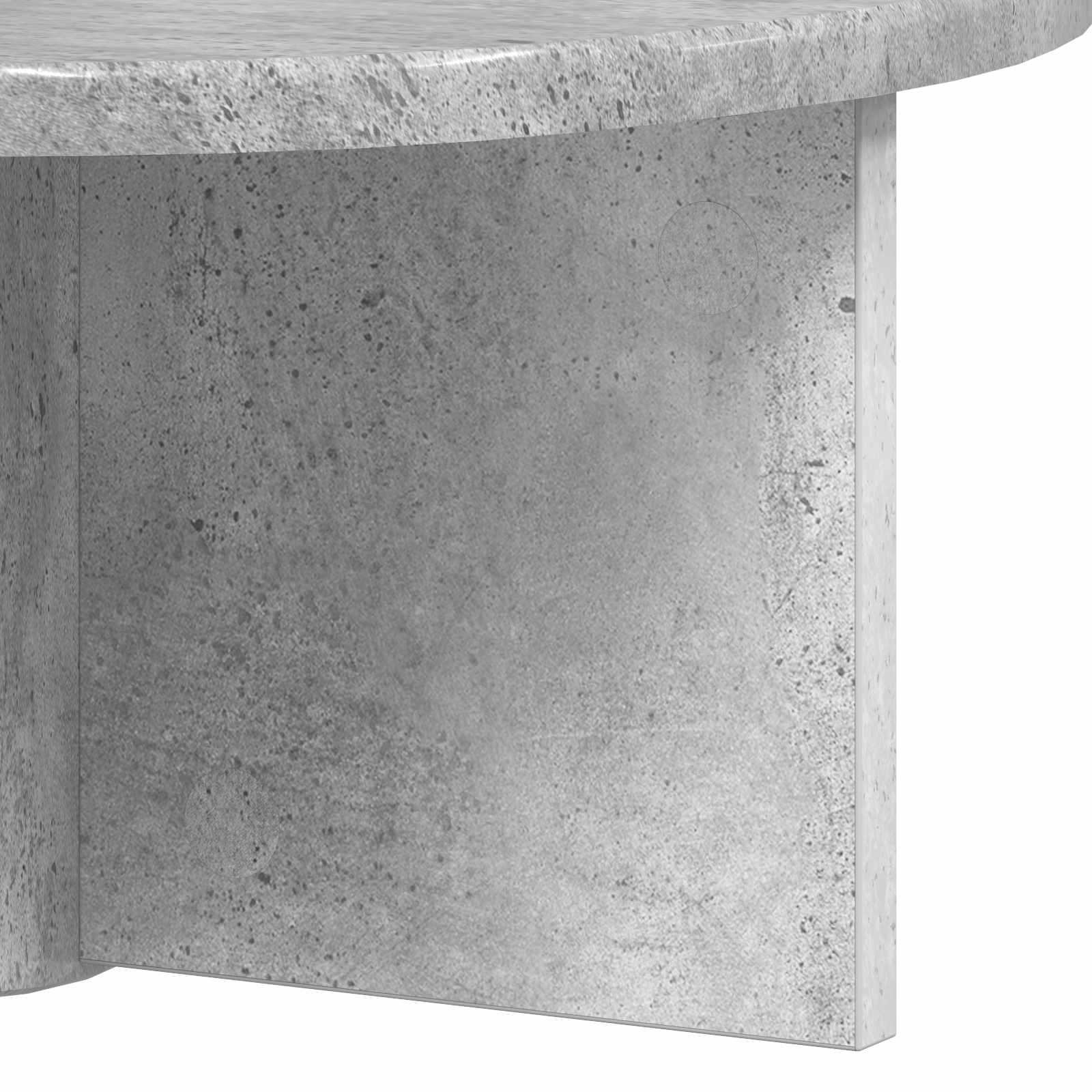Scaffale da parete 2 pcs Grigio cemento 38 x 19 x 19 cm | homemem39