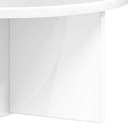 Scaffale da parete 2 pcs Bianco Lucido 38 x 19 x 19 cm | homemem39