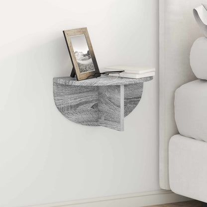 Scaffale da parete Grigio Sonoma 38 x 19 x 19 cm