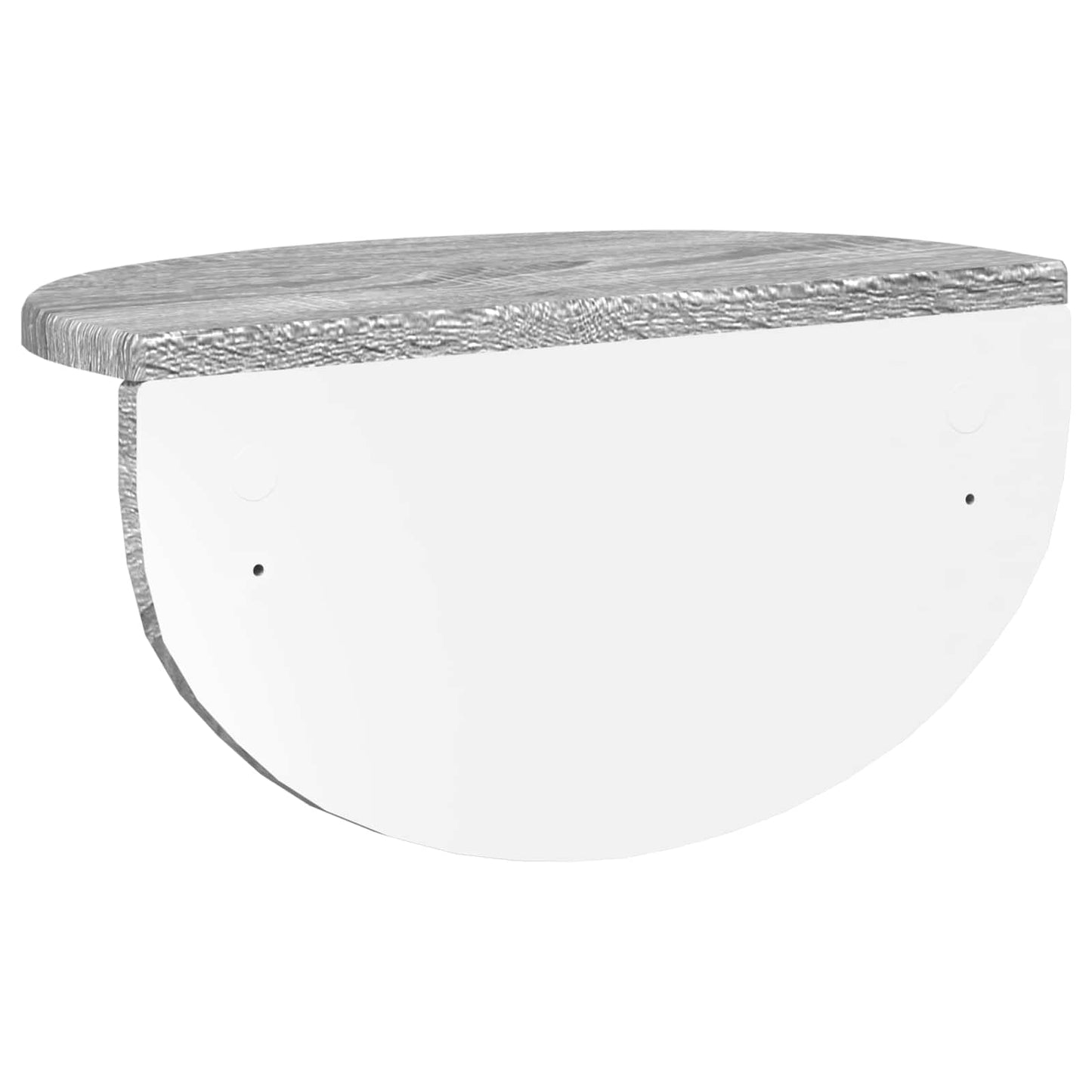 Scaffale da parete 2 pcs Grigio Sonoma 38 x 19 x 19 cm