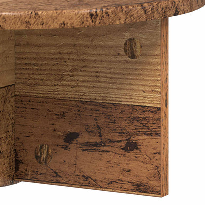 Scaffale da parete 2 pcs Legno vecchio 38 x 19 x 19 cm