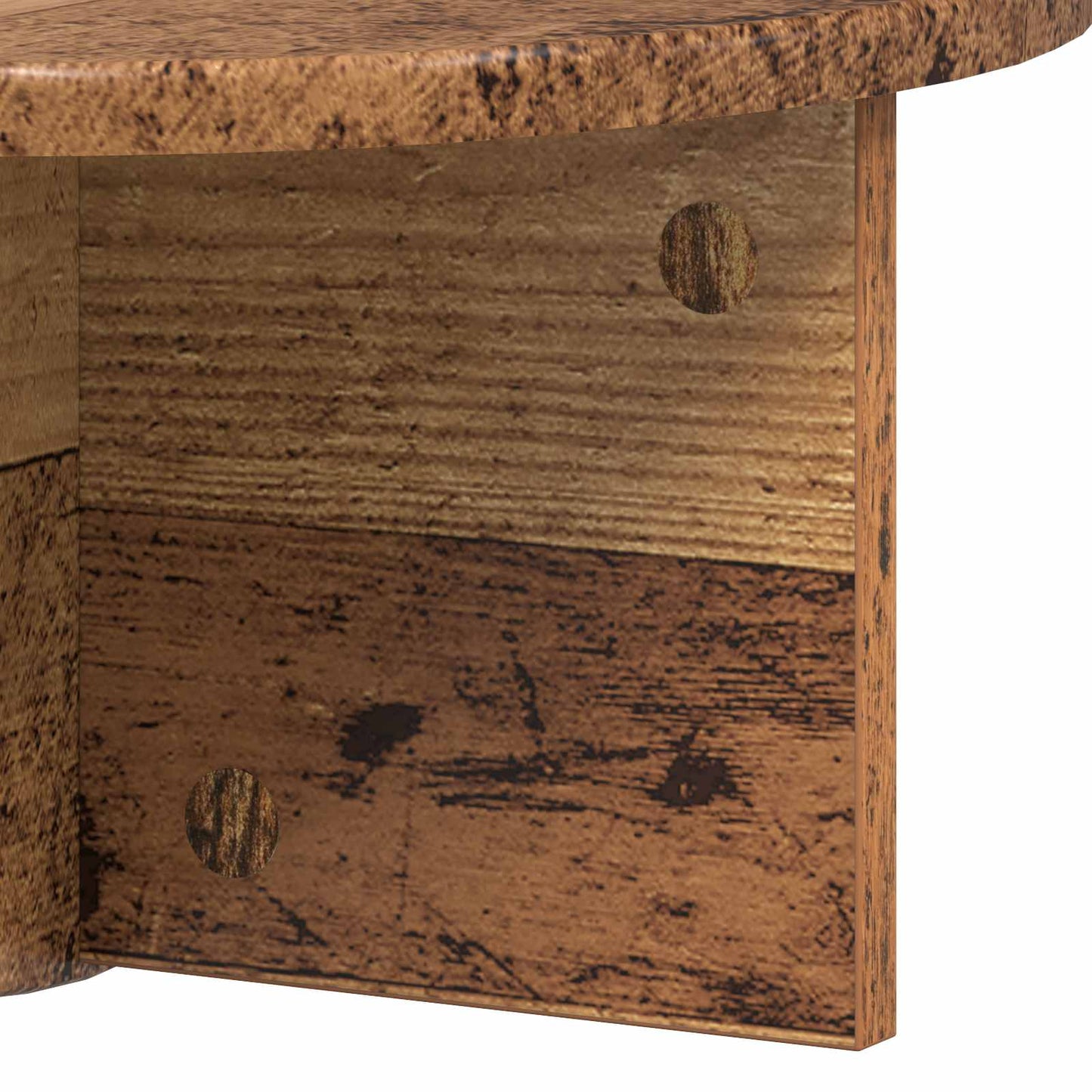 Scaffale da parete 2 pcs Legno vecchio 38 x 19 x 19 cm | homemem39
