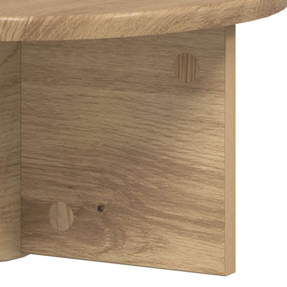 Scaffale da parete Rovere artigianale 38 x 19 x 19 cm