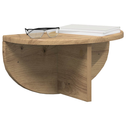 Scaffale da parete Rovere artigianale 38 x 19 x 19 cm