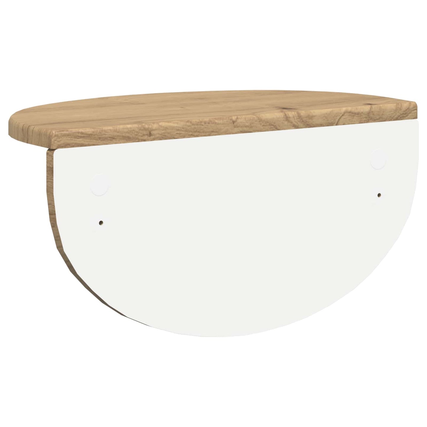 Scaffale da parete 2 pcs Rovere artigianale 38 x 19 x 19 cm