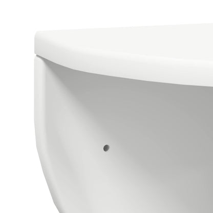 Scaffale da parete 2 pcs Bianco 38 x 19 x 19 cm