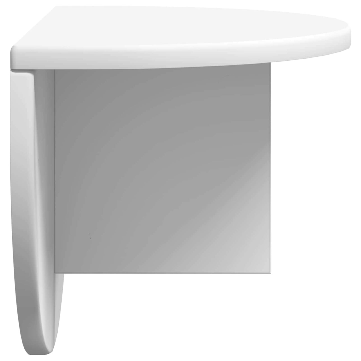 Scaffale da parete 2 pcs Bianco 38 x 19 x 19 cm