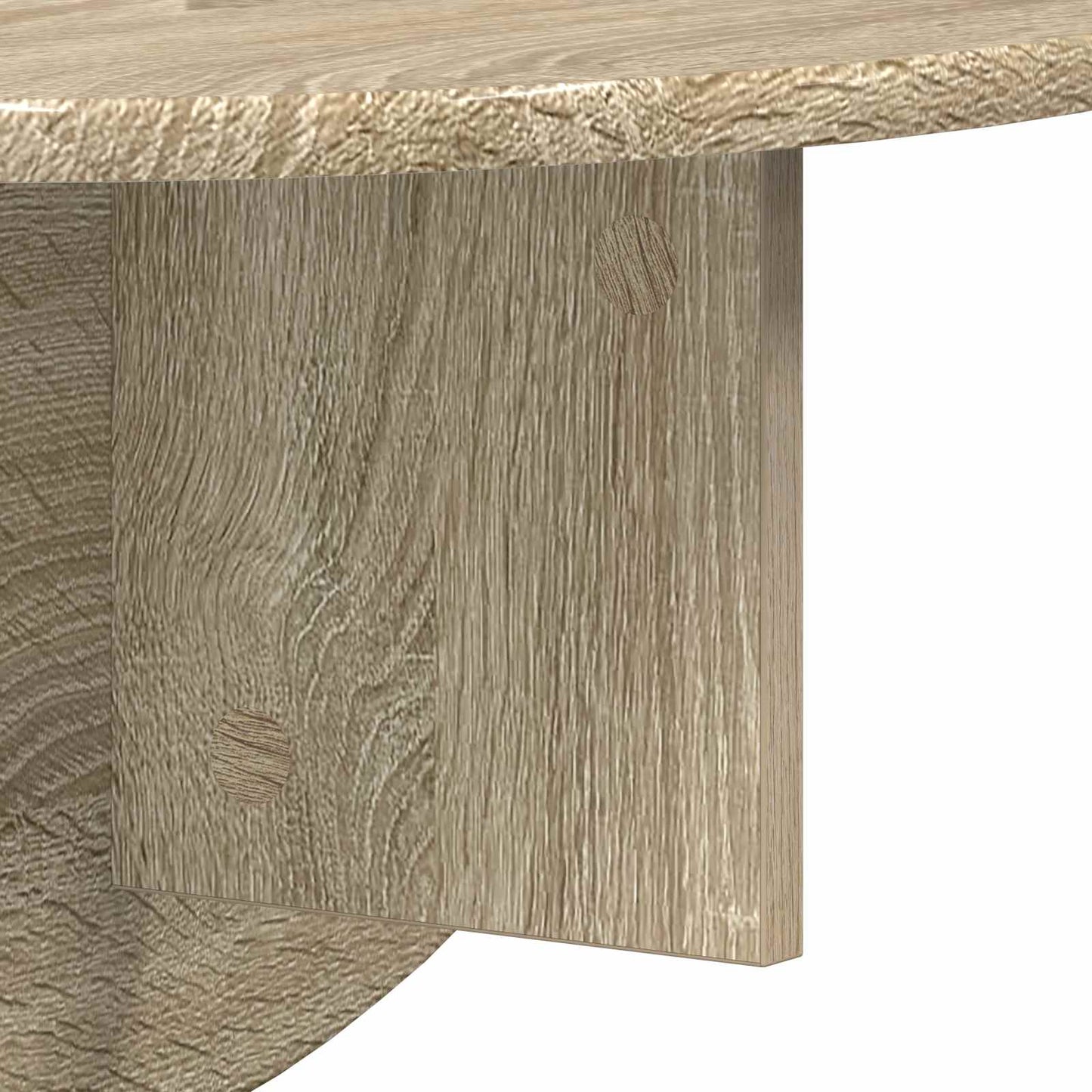 Scaffale da parete 2 pcs Rovere Sonoma 48 x 24 x 24 cm | homemem39
