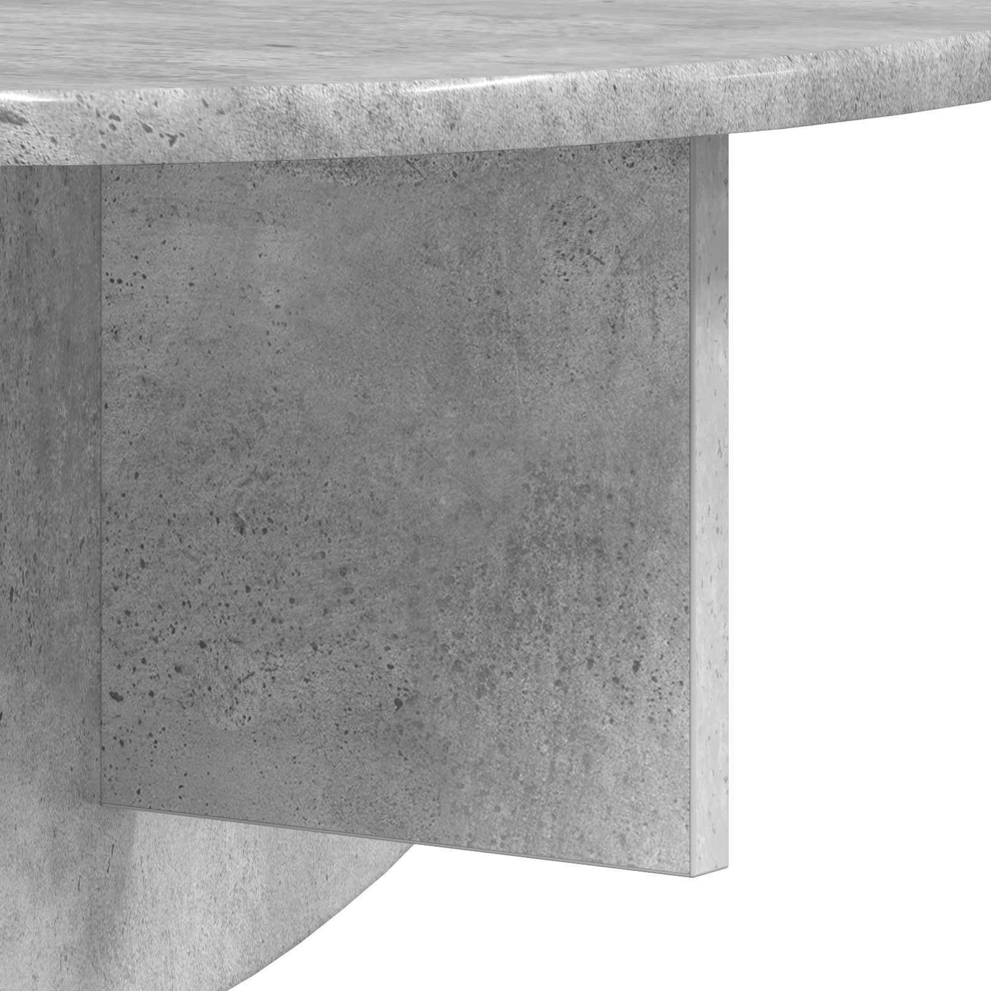 Scaffale da parete Grigio cemento 48 x 24 x 24 cm