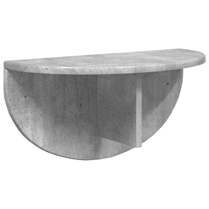Scaffale da parete Grigio cemento 48 x 24 x 24 cm