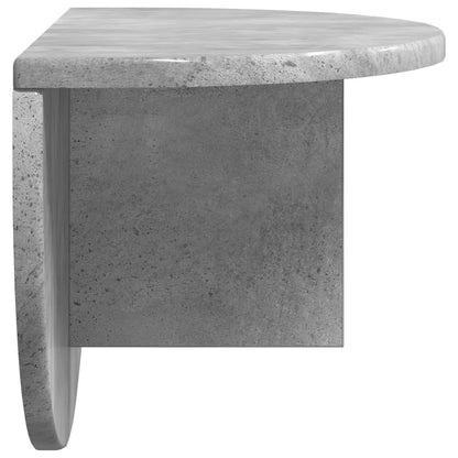 Scaffale da parete Grigio cemento 48 x 24 x 24 cm