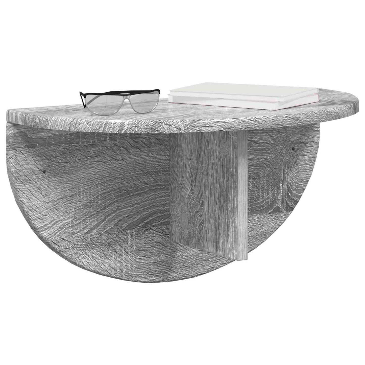 Scaffale da parete 2 pcs Grigio Sonoma 38 x 19 x 19 cm