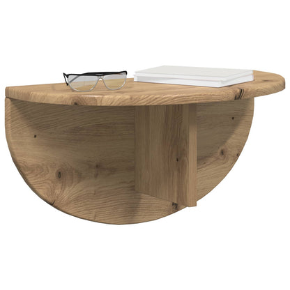 Scaffale da parete Rovere artigianale 38 x 19 x 19 cm