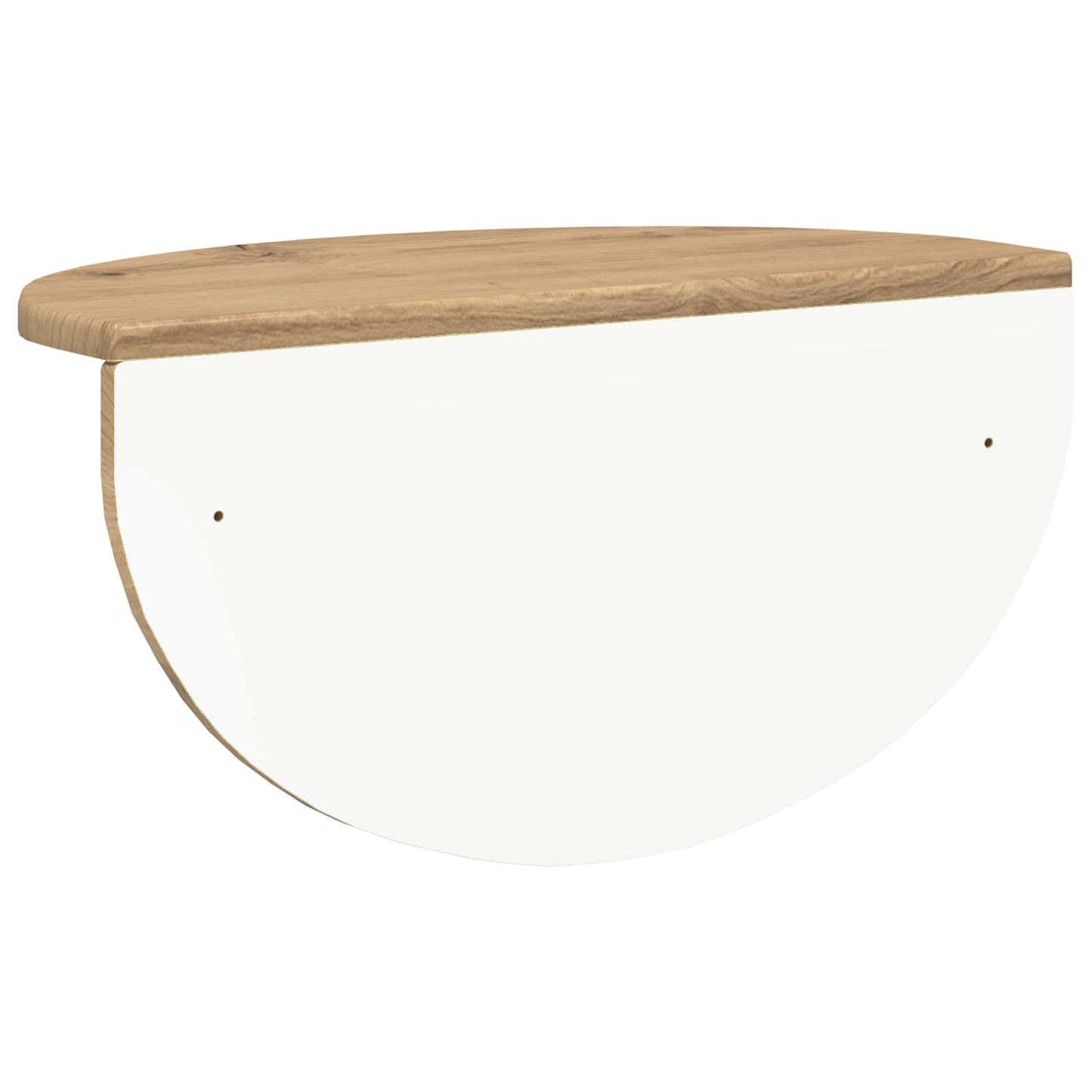 Scaffale da parete 2 pcs Rovere artigianale 48 x 24 x 24 cm