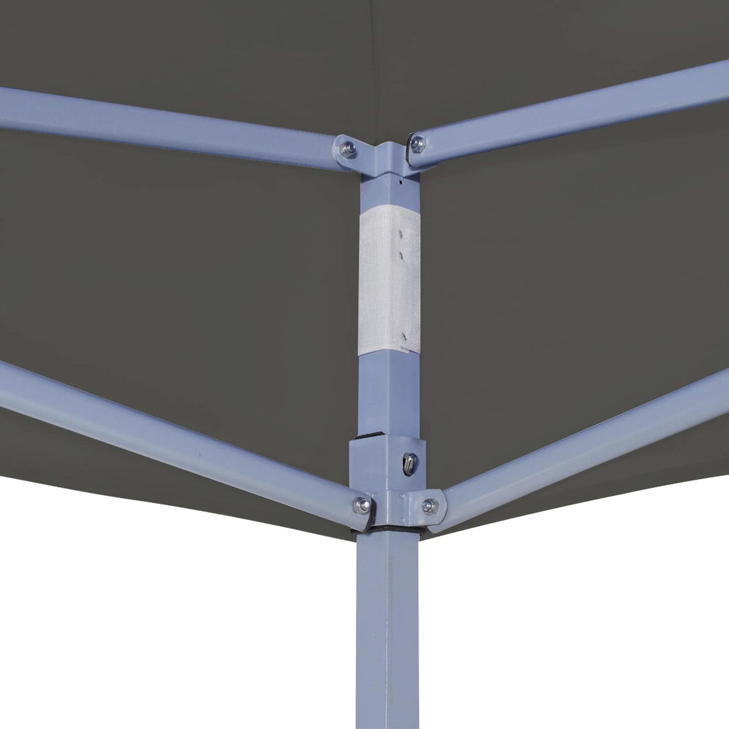 Tenda Party Antracite 200 x 200 x 315 cm Tessuto Oxford | homemem39