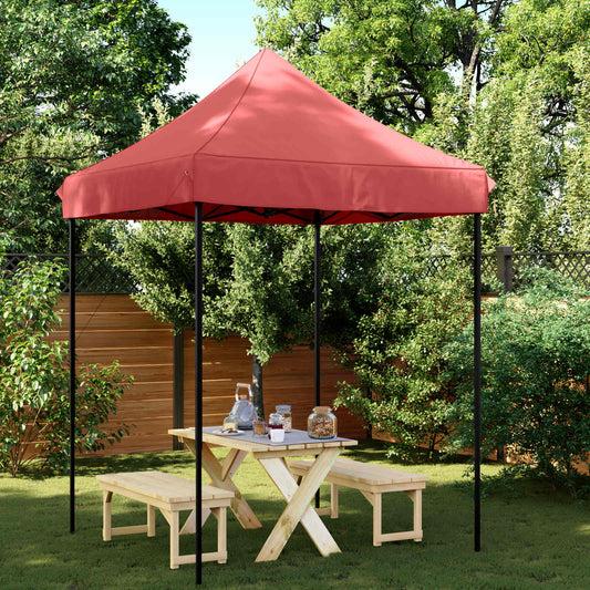 Tenda Party Borgogna 200 x 200 x 306 cm Tessuto Oxford | homemem39