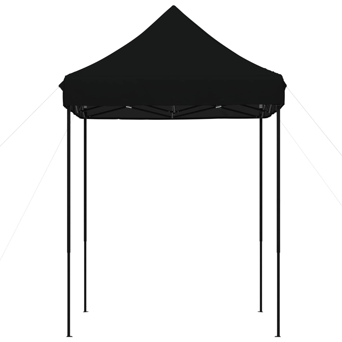 Tenda Party Nero 200 x 200 x 306 cm Tessuto Oxford | homemem39
