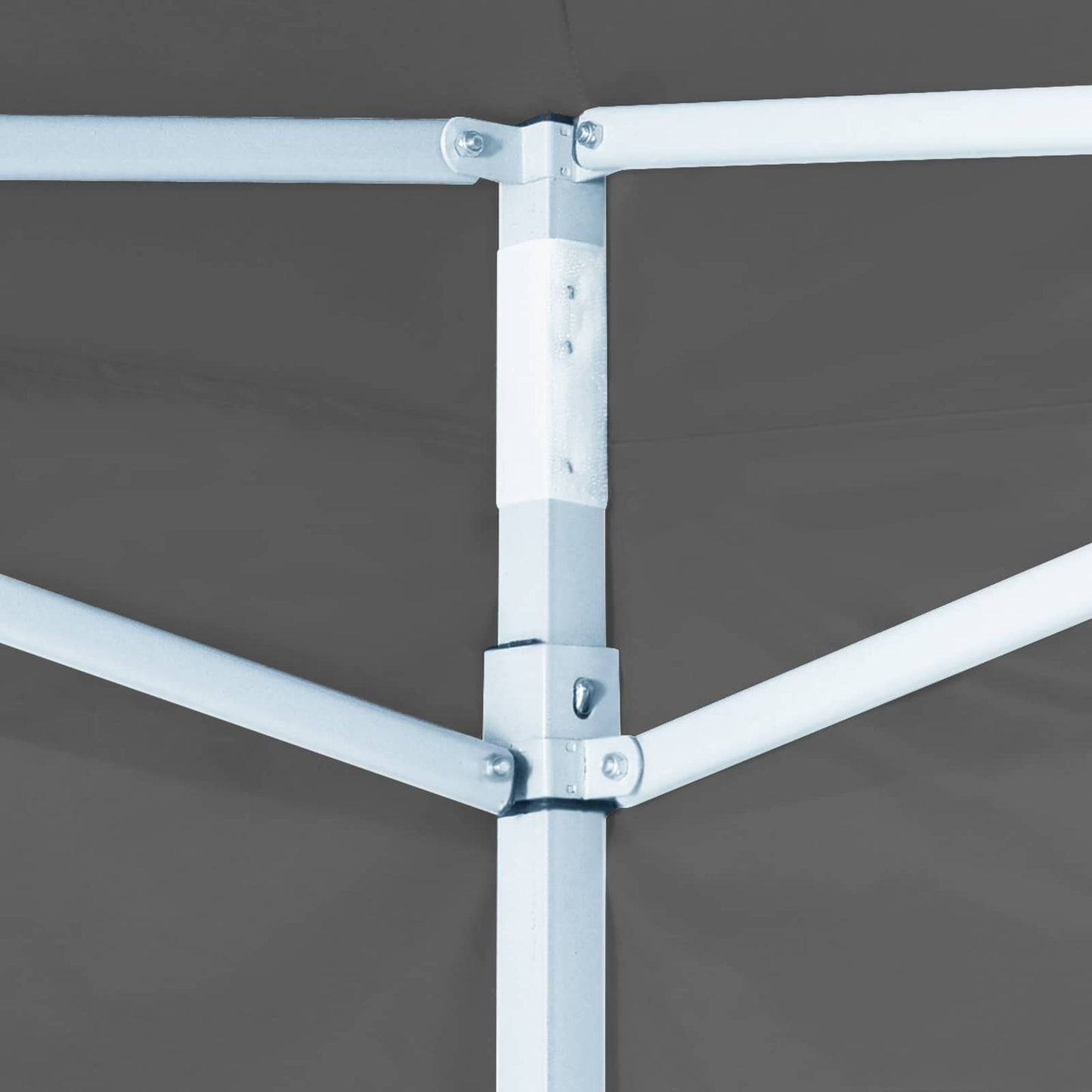 Tenda Party Antracite 200 x 200 x 315 cm Tessuto Oxford | homemem39