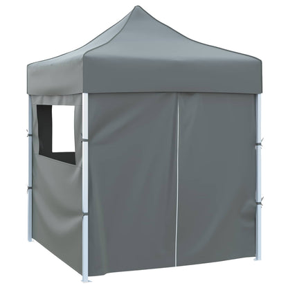 Tenda Party Antracite 200 x 200 x 315 cm Tessuto Oxford | homemem39
