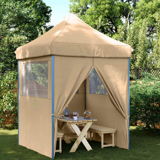 Tenda Party Beige 200 x 200 x 306 cm Tessuto Oxford | homemem39
