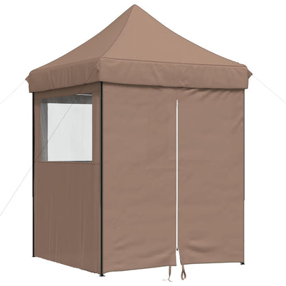 Tenda Party Marrone 200 x 200 x 306 cm Tessuto Oxford | homemem39