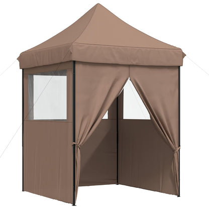 Tenda Party Marrone 200 x 200 x 306 cm Tessuto Oxford | homemem39