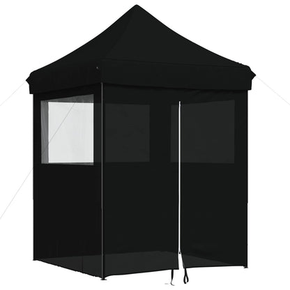 Tenda Party Nero 200 x 200 x 306 cm Tessuto Oxford | homemem39