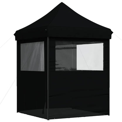 Tenda Party Nero 200 x 200 x 306 cm Tessuto Oxford | homemem39