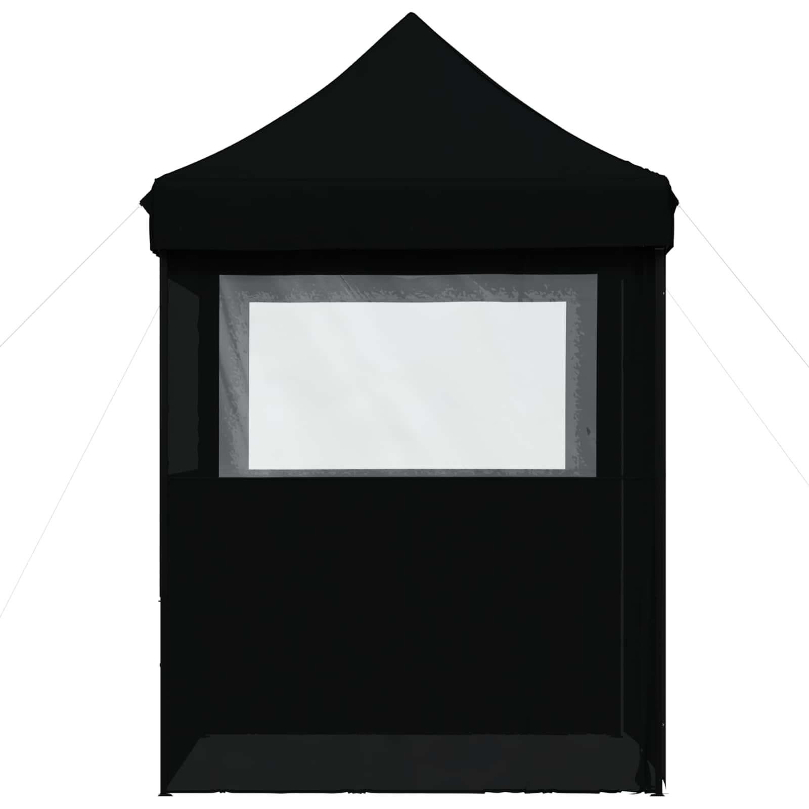 Tenda Party Nero 200 x 200 x 306 cm Tessuto Oxford | homemem39