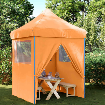Tenda Party Arancione 200 x 200 x 306 cm Tessuto Oxford